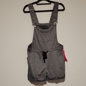 shosho Charcoal Gray Knit Jumpsuit